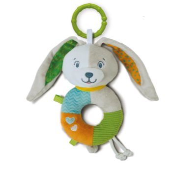 Clementoni Baby Lovely Soft Bunny Rattle jucărie zornăitoare