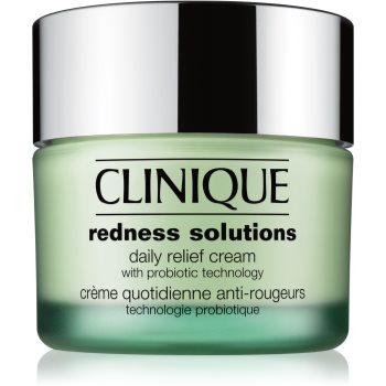 Clinique Redness Solutions Daily Relief Cream With Microbiome Technology crema de zi cu efect calmant Clinique imagine noua