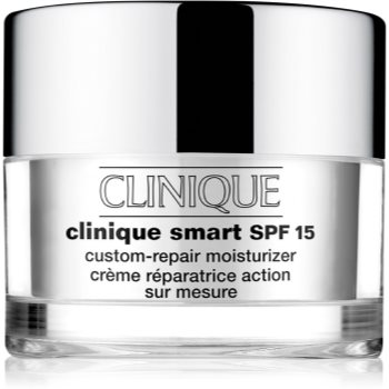 Clinique Clinique Smart™ SPF 15 Custom-Repair Moisturizer crema de zi hidratanta anti-rid pentru ten gras SPF 15 accesorii