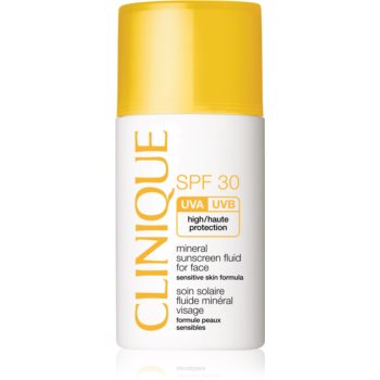 Clinique Sun SPF 30 Mineral Sunscreen Fluid for Face fluid mineral cu protectie solara SPF 30