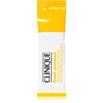 Clinique Fresh Pressed™ Renewing Powder Cleanser with Pure Vitamin C pudra de curatare cu vitamina C accesorii imagine noua