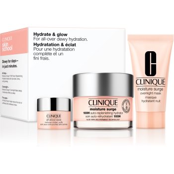 Clinique hydrate & glow set set cadou