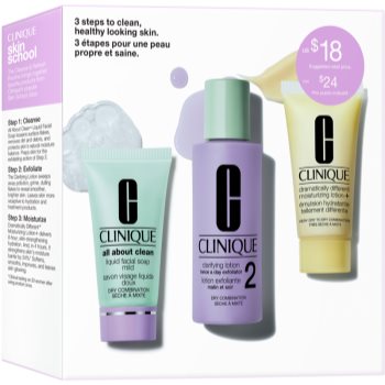 Clinique 3-Step Skin Care Kit Skin Type 2 set cadou