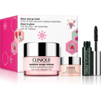 Clinique glow and go bold set cadou