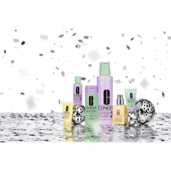 Clinique Skincare Set 3-Step Skincare Set For Dry Skin set cadou pentru tenul uscat - 1 | YEO