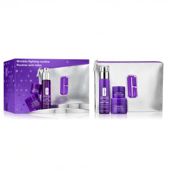 Clinique Holiday Wrinkle Fighting Routine set cadou de Crăciun antirid