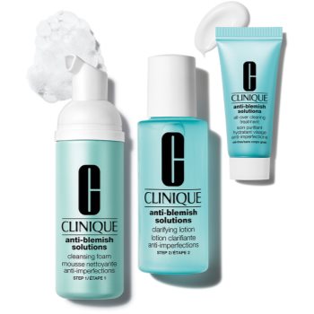 Clinique Anti-Blemish Solutions™ Routine set cadou pentru ten acneic Creme pentru ten, Clinique Anti-Blemish Solutions™ Routine set cadou pentru ten acneic - Sellmag.ro