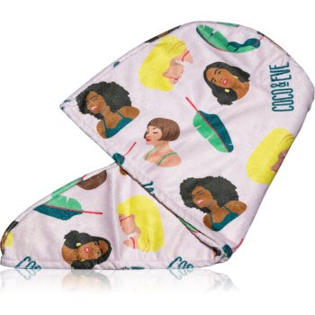 Coco & Eve Microfibre Hair Towel Wrap prosop pentru păr Coco & Eve
