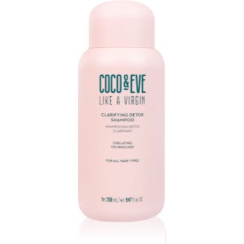 Coco & Eve Like A Virgin Clarifying Detox Shampoo curatarea profunda a scalpului cu efect detoxifiant