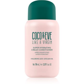 Coco & Eve Like A Virgin Super Hydrating Cream Conditioner balsam hidratant pentru un par stralucitor si catifelat