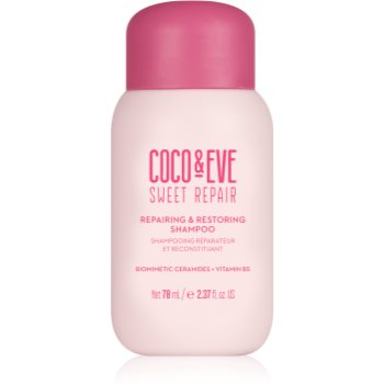 Coco & Eve Sweet Repair Repairing & Restoring Shampoo șampon intens cu efect de regenerare pentru par deteriorat si vopsit