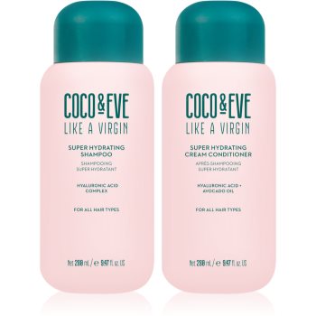 Coco & Eve Like A Virgin Super Hydration Kit set pentru hidratare si stralucire