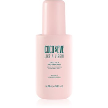 Coco & Eve Like A Virgin Frizz Fix & Pro Shine Mist spray anti-electrizare pentru un par stralucitor si catifelat