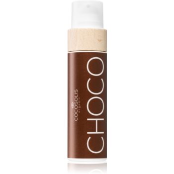 COCOSOLIS CHOCO ulei pentru îngrijire și bronzare fara factor de protectie COCOSOLIS