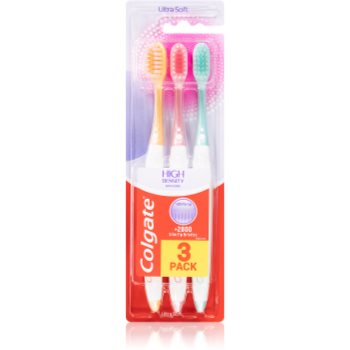 Colgate high density 3 pack periuta de dinti 3 piese ultra moale