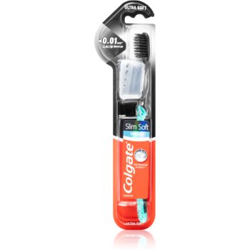 Colgate slim soft charcoal periuta de dinti cu carbune ultra moale