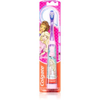 Colgate Kids Barbie baterie perie de dinti pentru copii foarte moale accesorii