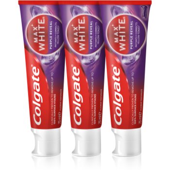 Colgate Max White Purple Reveal pastă de dinți revigorantă