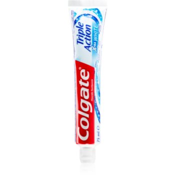 Colgate Triple Action Xtra White pasta de dinti albitoare cu Fluor