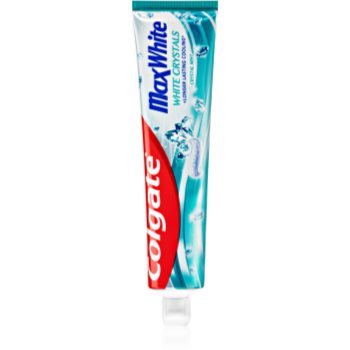 Colgate Max White White Crystals pasta de dinti albitoare cu Fluor