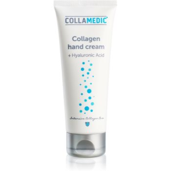 Collamedic Collagen hand cream crema ce ofera elasticitatea pielii mainilor cu acid hialuronic