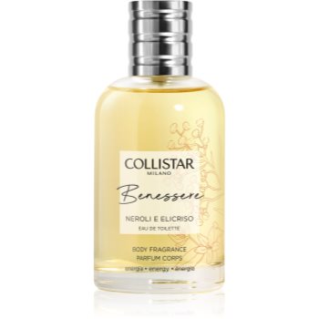 Collistar Benessere Neroli and Helichrysum Eau de Toilette pentru femei