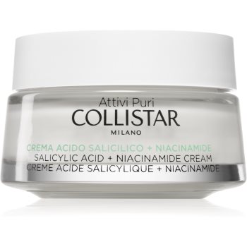 Collistar Attivi Puri Salicylic Acid + Niacinamide crema de curatare cu efect de calmare cu acid salicilic image10