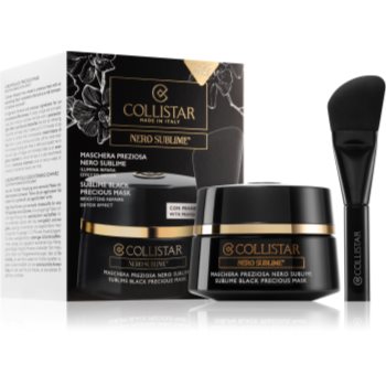 Collistar Nero Sublime® Sublime Black Precious Mask masca regeneratoare si detoxifianta