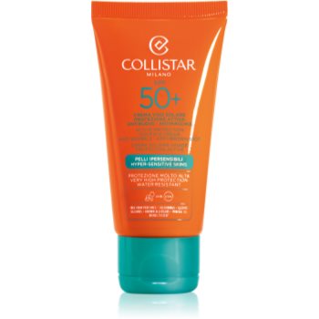 Collistar Special Perfect Tan Active Protection Sun Face Cream crema contur pentru bronzat SPF 50+ 50+ imagine noua