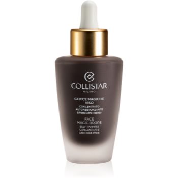 Collistar Magic Drops Face Self-Tanning Concentrate autobronzant concentrate pentru ten