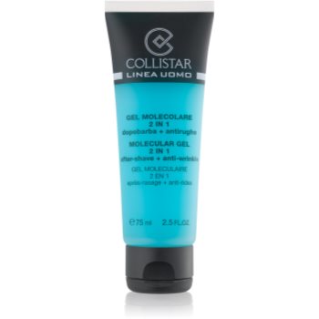 Collistar Molecular Gel 2 in 1 Gel after shave + cremă hidratantă de zi cu efect antirid