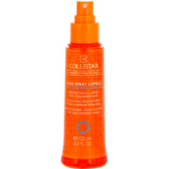 Collistar special hair in the sun protective oil spray ulei protector de păr pentru protecție solară pentru păr vopsit
