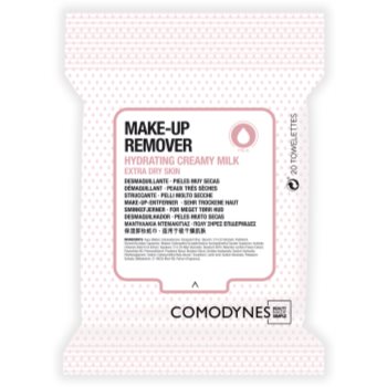 Comodynes Make-up Remover Creamy Milk servetele demachiante pentru piele foarte uscata