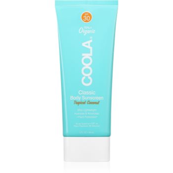 Coola Tropical Coconut crema de corp pentru protectie solara SPF 30