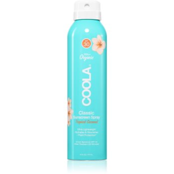 Coola Tropical Coconut spray solar SPF 30