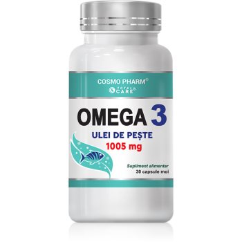 Cosmo Pharm Omega 3 (1005 mg) capsule pentru susținerea circulației sanguine și a funcțiilor cognitive