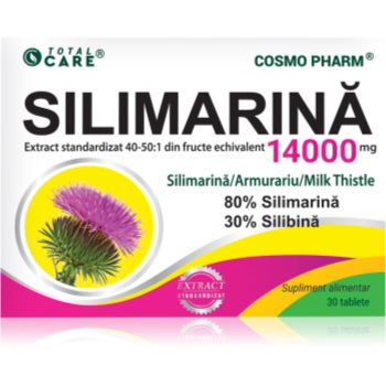 Cosmo Pharm Silimarina 14 000 mg tablete pentru susținerea sănătății ficatului