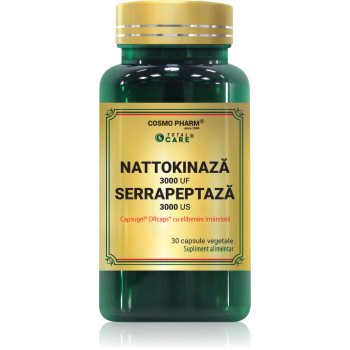 Cosmo Pharm Nattokinaza + Serrapeptaza capsule pentru susținerea metabolismului