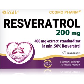 Cosmo Pharm Resveratrol 200 mg capsule cu efect antioxidant