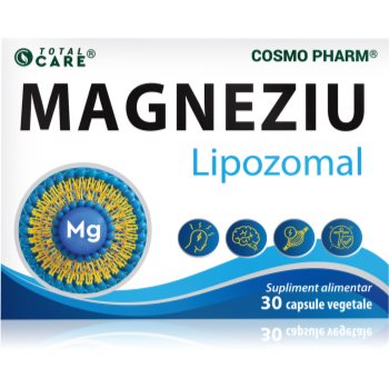 Cosmo Pharm Magneziu Lipozomal capsule pentru tratamentul deficienței de magneziu în organism
