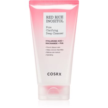 Cosrx Red Rice Inositol Pore Clarifying Deep Cleanser очищаюча гель-маска 2 в 1 проти недосконалостей шкіри 150 мл