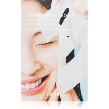 Cosrx Hydrium Triple Hyaluronic Water Wave Sheet Mask mască textilă hidratantă