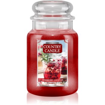 Country Candle Cranberry Coctail lumânare parfumată