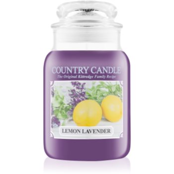 Country Candle Lemon Lavender lumânare parfumată Country Candle imagine noua