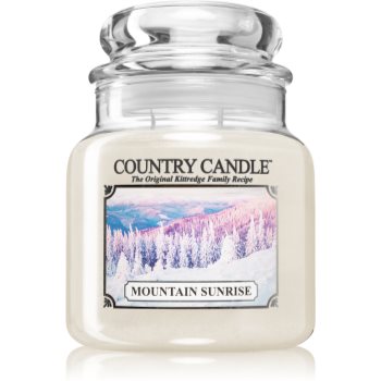 Country Candle Mountain Sunrise lumânare parfumată Candle imagine noua