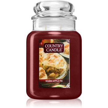 Country Candle Warm Apple Pie lumânare parfumată