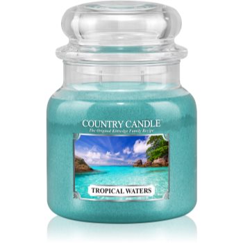 Country Candle Tropical Waters lumânare parfumată Country Candle Parfumuri