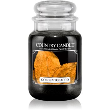 Country Candle Golden Tobacco lumânare parfumată Country Candle imagine noua 2022
