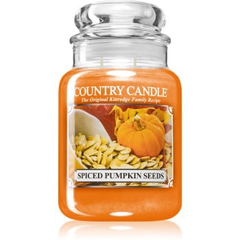 Country Candle Spiced pumpkin Seeds lumânare parfumată