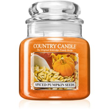 Country Candle Spiced pumpkin Seeds lumânare parfumată Candle imagine noua